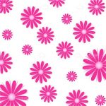 Decorative Floral Background Print